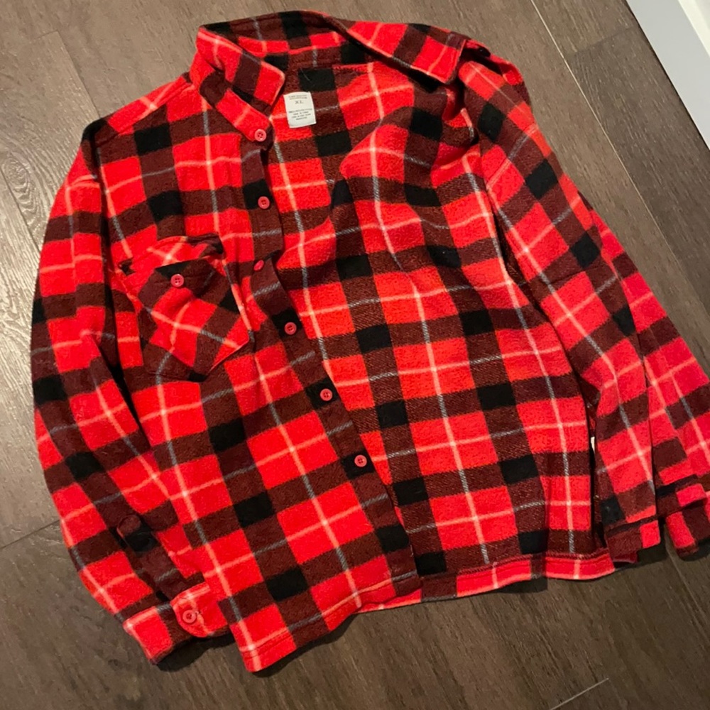 Lumberjack inspired flannel, cotton
